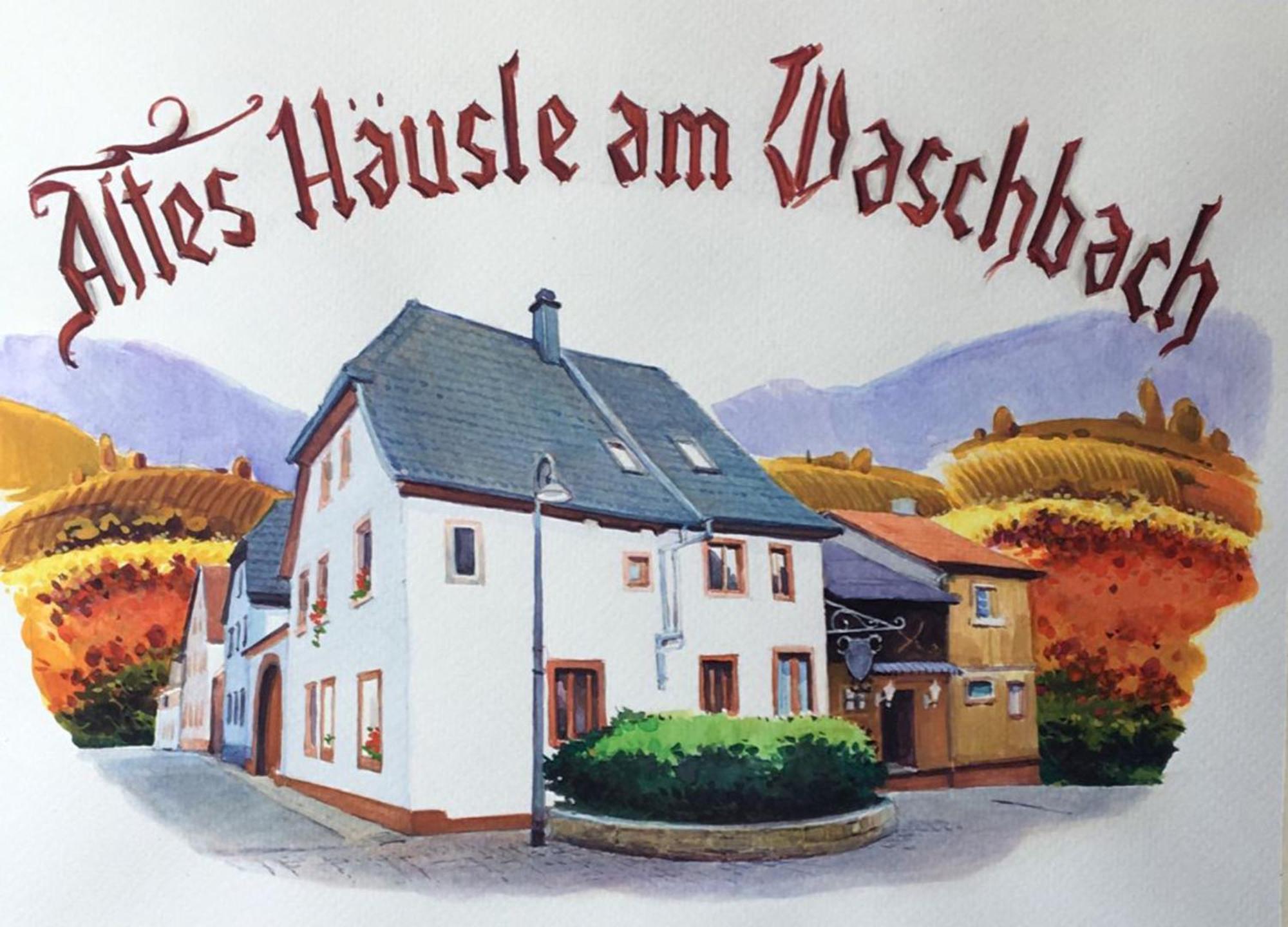 Appartamento Altes Haeusle Am Waschbach-Weinberg Edenkoben Esterno foto